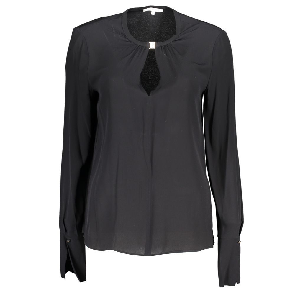 Patrizia Pepe - Black Viscose Shirt