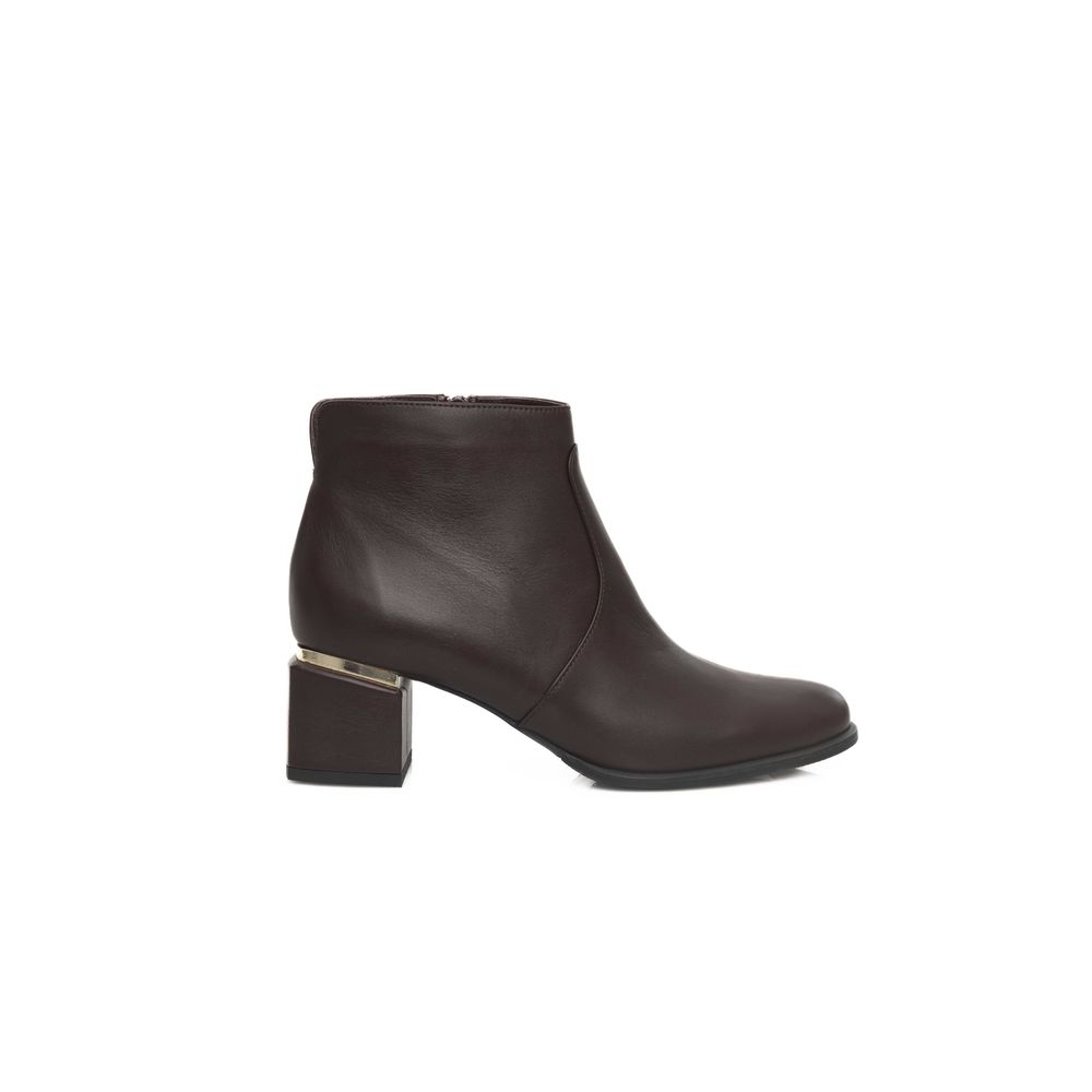 Cerruti 1881 - Burgundy Cowhide Women Boot