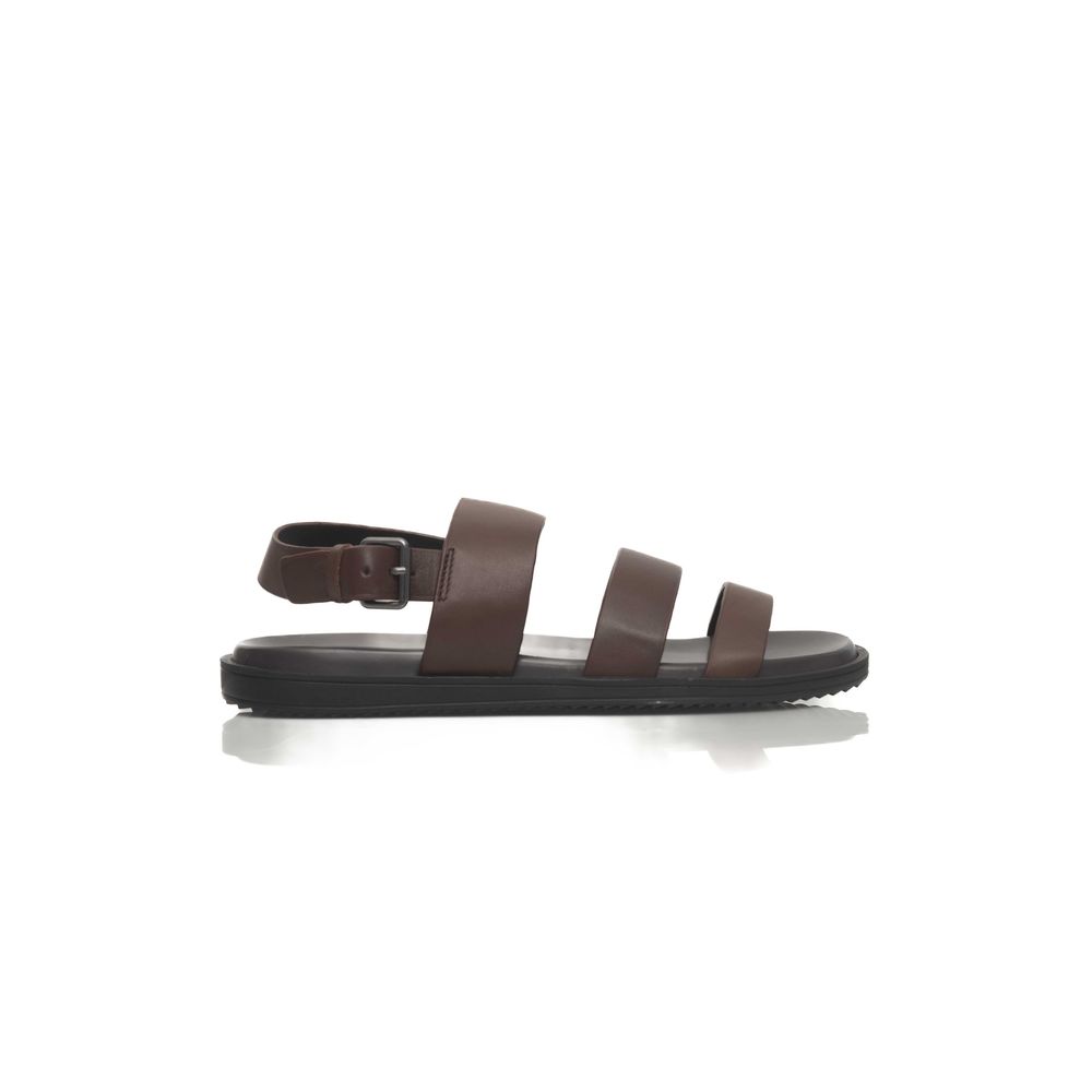 Cerruti 1881 - Brown Cowhide Men Sandal