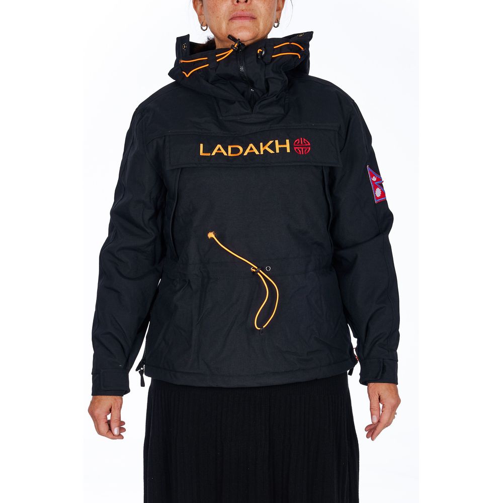 Ladakh - Black Polyester Women Jacket