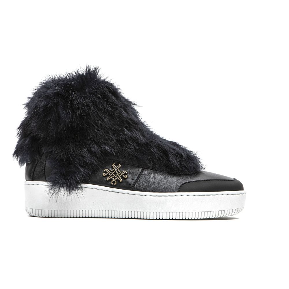 Mr&Mrs Italy - Blue Cotton Women Sneaker