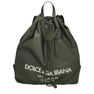 Green Nylon Backpacks