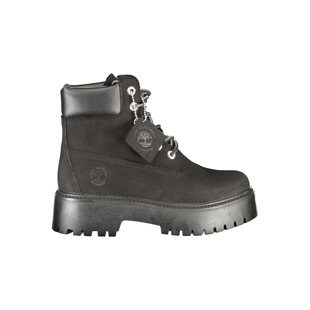 Timberland - Black Leather Women Boot