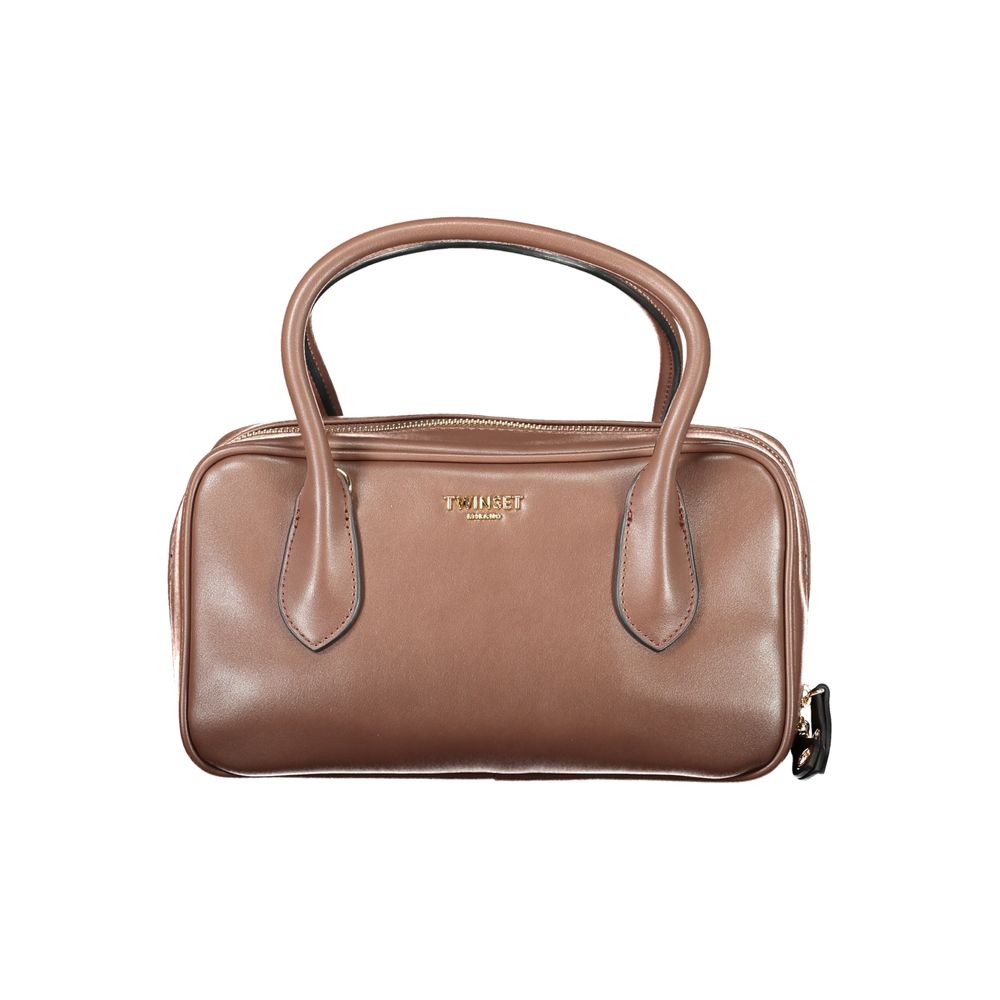 Twinset - Brown Polyethylene Women Handbag