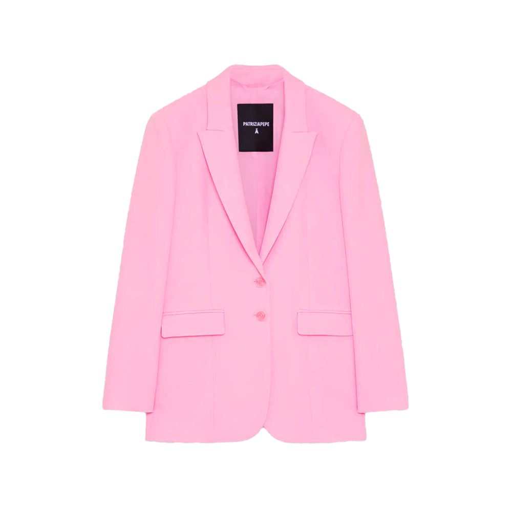 Patrizia Pepe - Pink Polyester Blazer