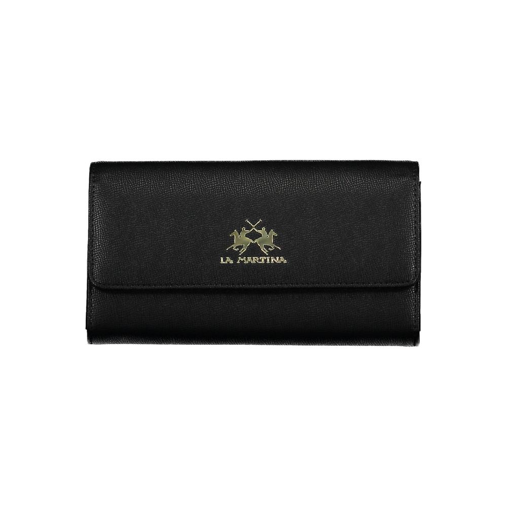 La Martina - Black Polyethylene Women Wallet