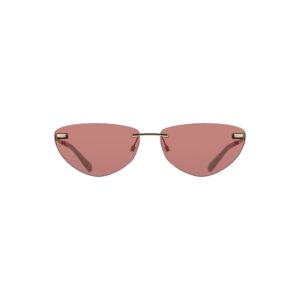 Pink Metal Women Sunglass