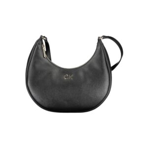 Black Recycled Polyester Women Handbag