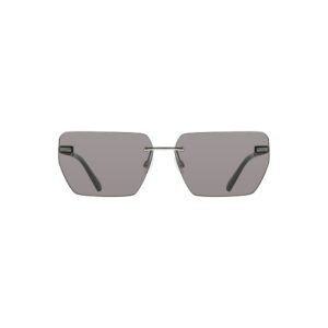 Gray Metal Men Sunglasses