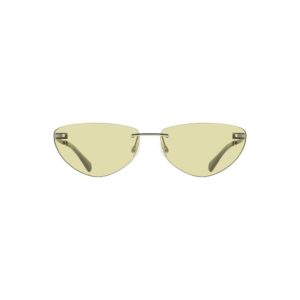 Green Metal Women Sunglass