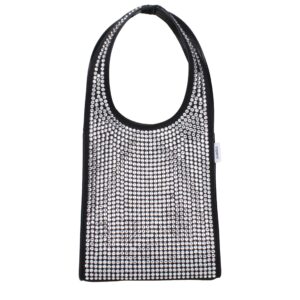 Black Fabric Handbag