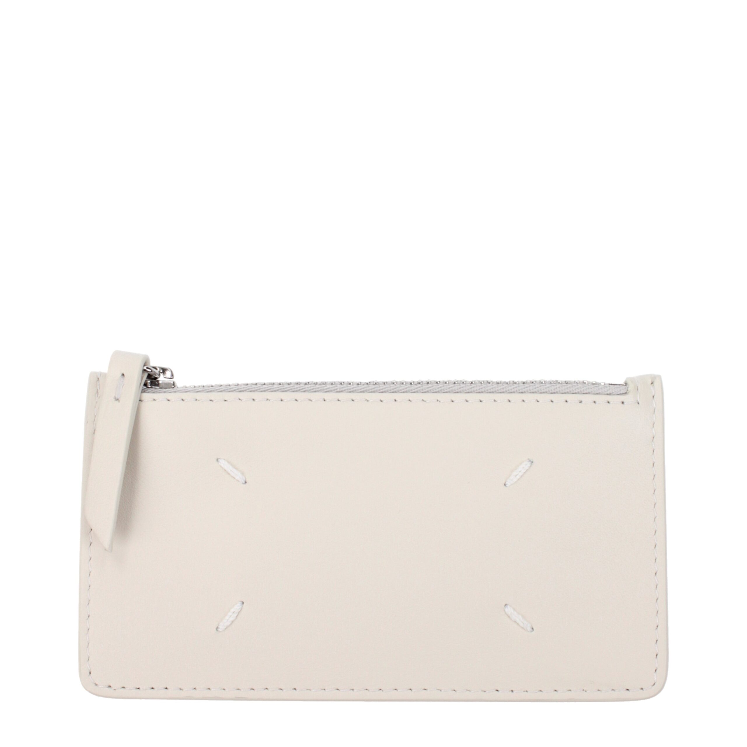 Maison Margiela - Beige Leather Wallet