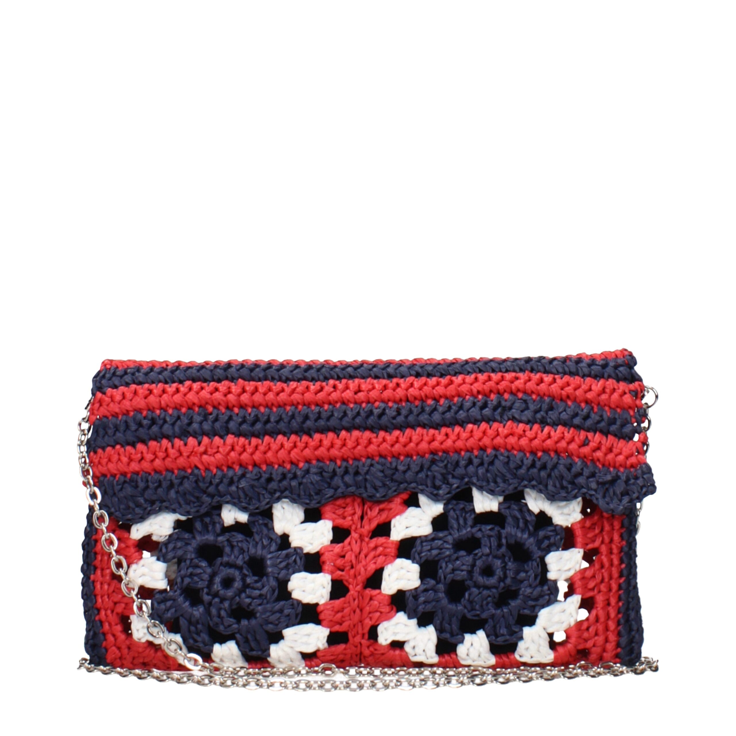 Miu Miu - Multicolor Raffia Clutch Bag