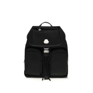 Black Nylon Backpack