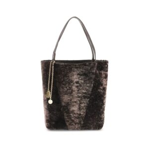 Brown Lamb Ovis Aries Aries Shoulder Bag