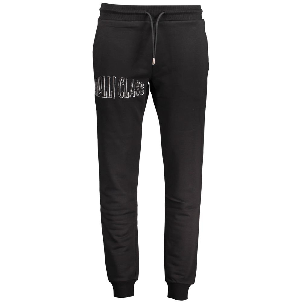 Cavalli Class - Black Cotton Men’s Sweatpant