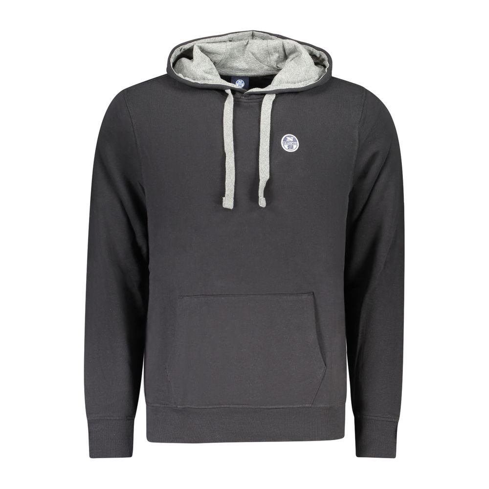 North Sails - Black Cotton Sweatshirt