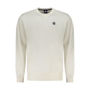 White Cotton Men's Sweatshirt