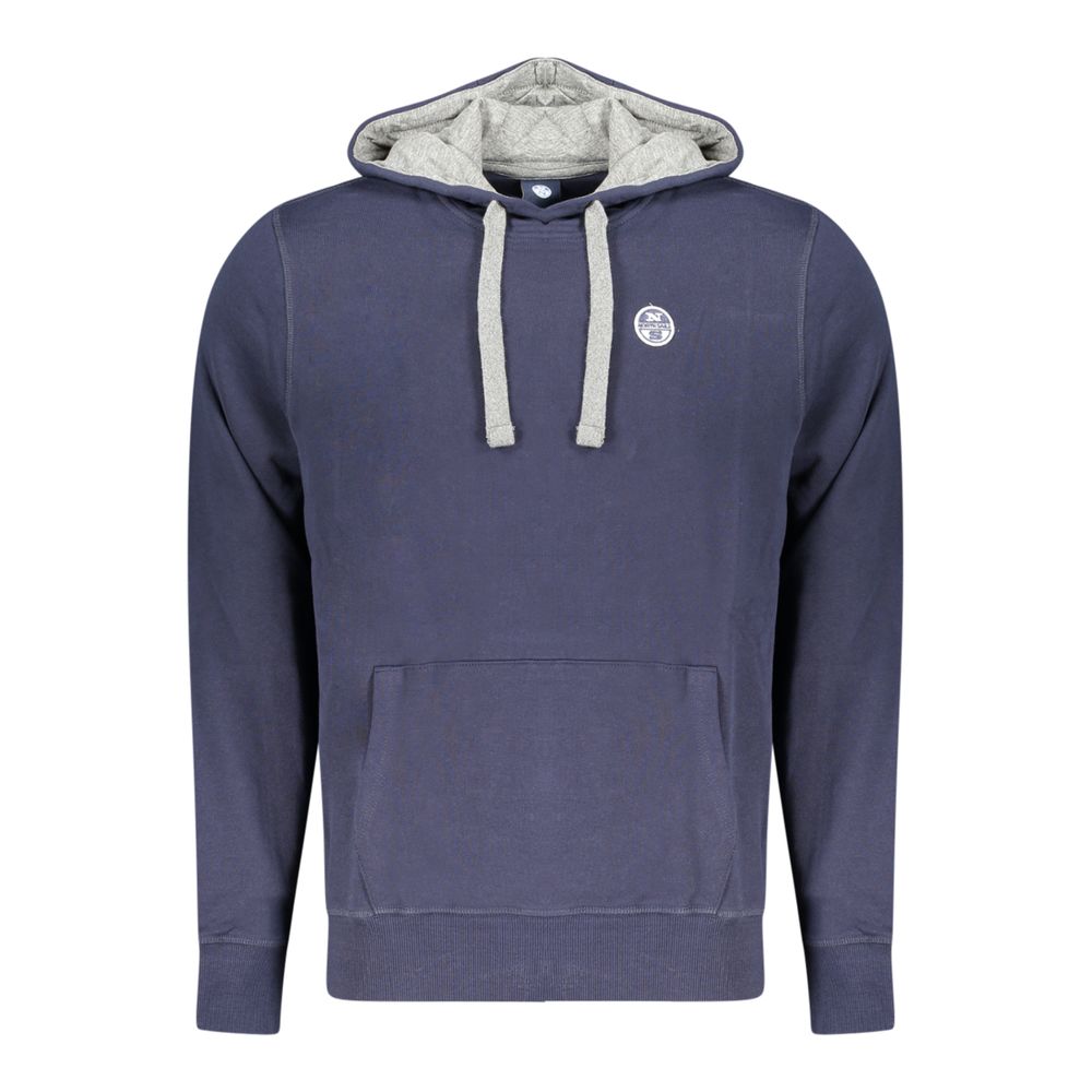 North Sails - Blue Cotton Men’s Hoodie