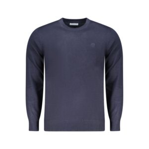 Blu Acrylic Men Sweater