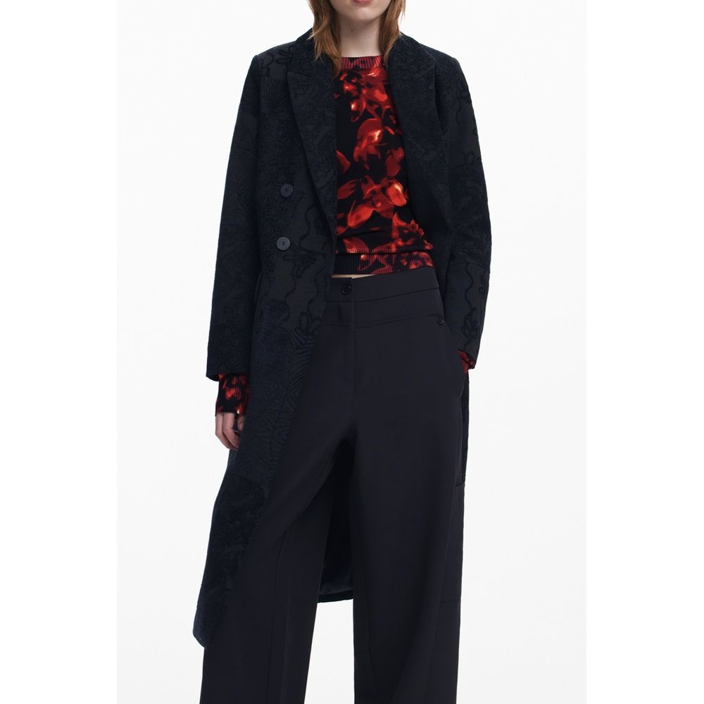 Desigual - Black Polyester Women Coat