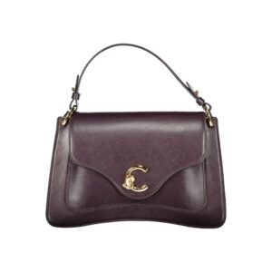 Purple Leather Handbag