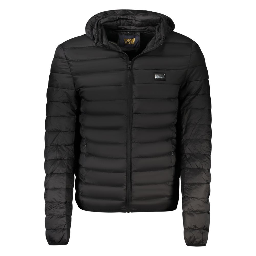 Cavalli Class - Black Polyester Men Jacket