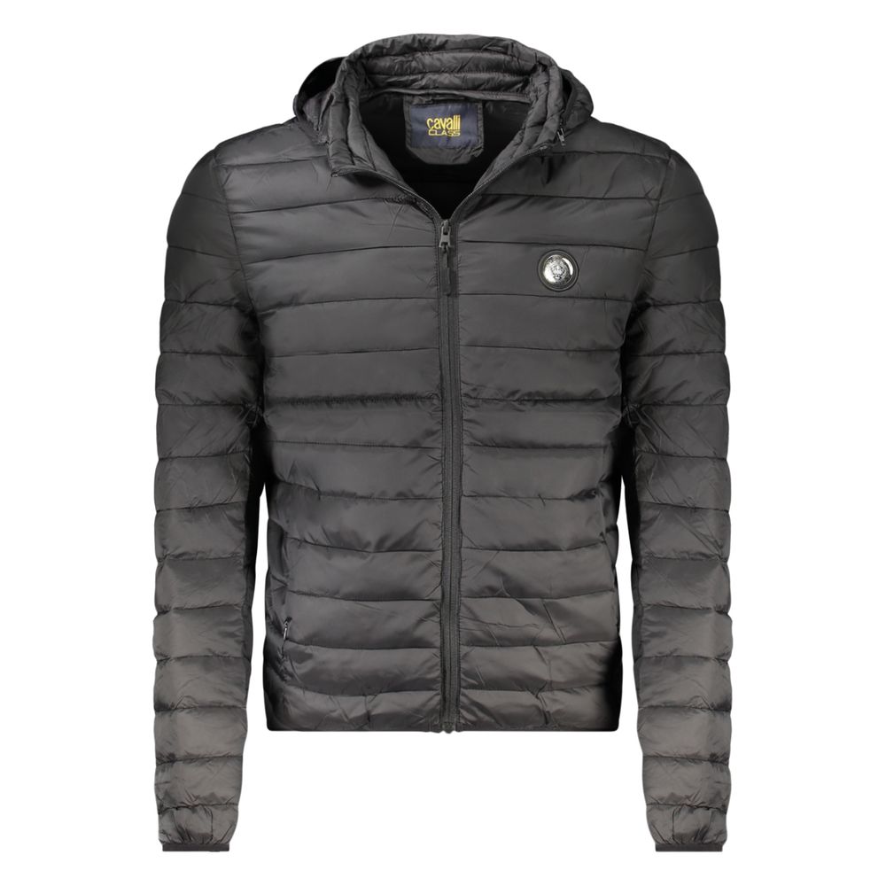 Cavalli Class - Black Polyester Men Jacket