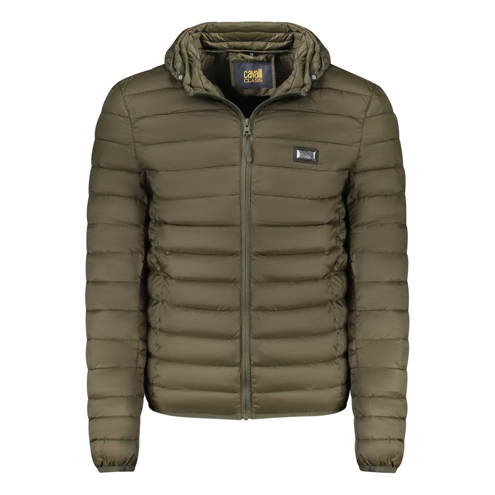 Cavalli Class - Green Polyester Men Jacket