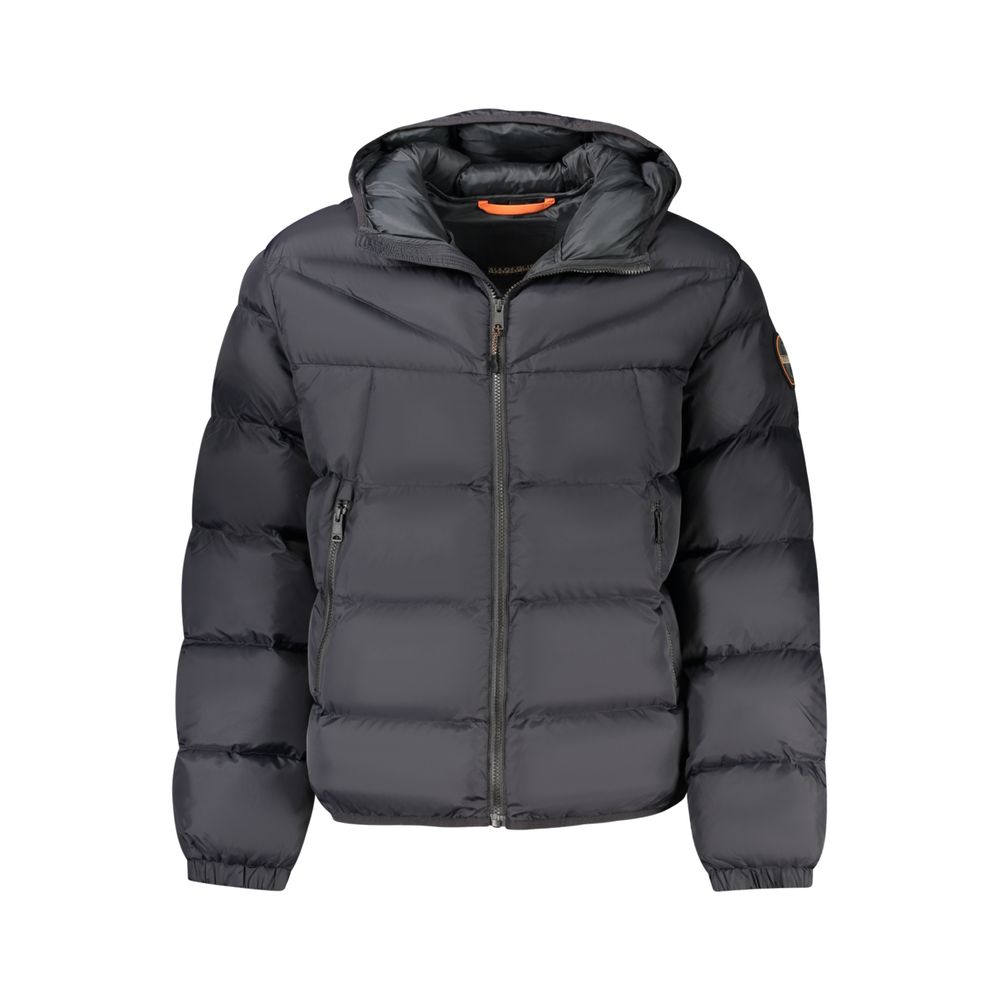Napapijri - Black Polyamide Men Jacket