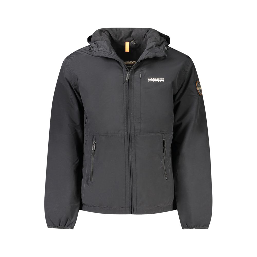 Napapijri - Black Polyamide Men Jacket