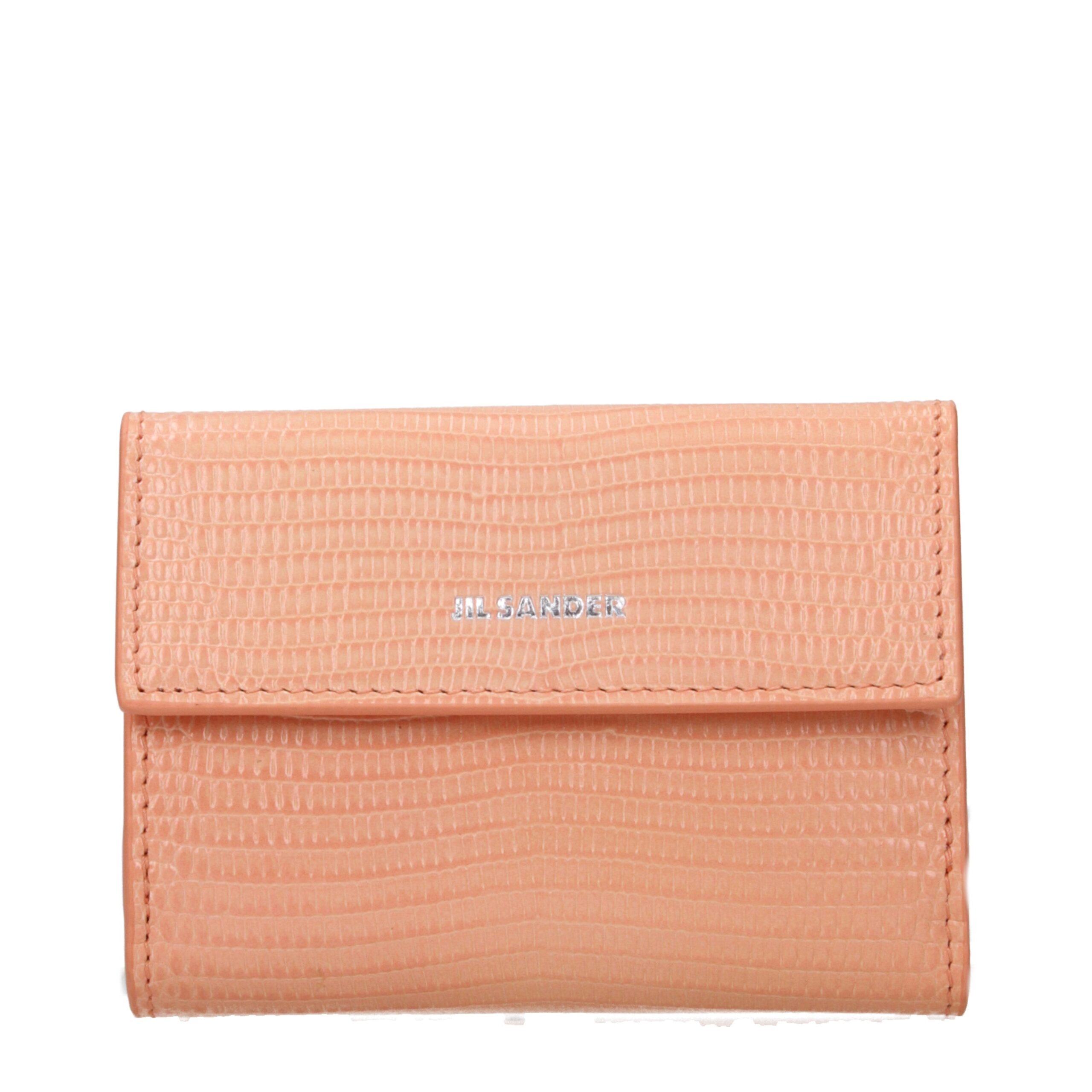Jil Sander - Pink Leather Wallet