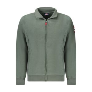 Green Polyester Men Sweater