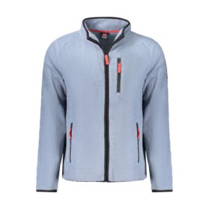 Blue Polyester Men Sweater