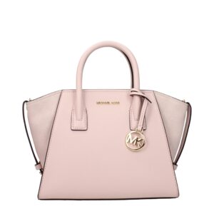 Pink Leather Handbag