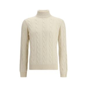 White Cashmere Turtleneck