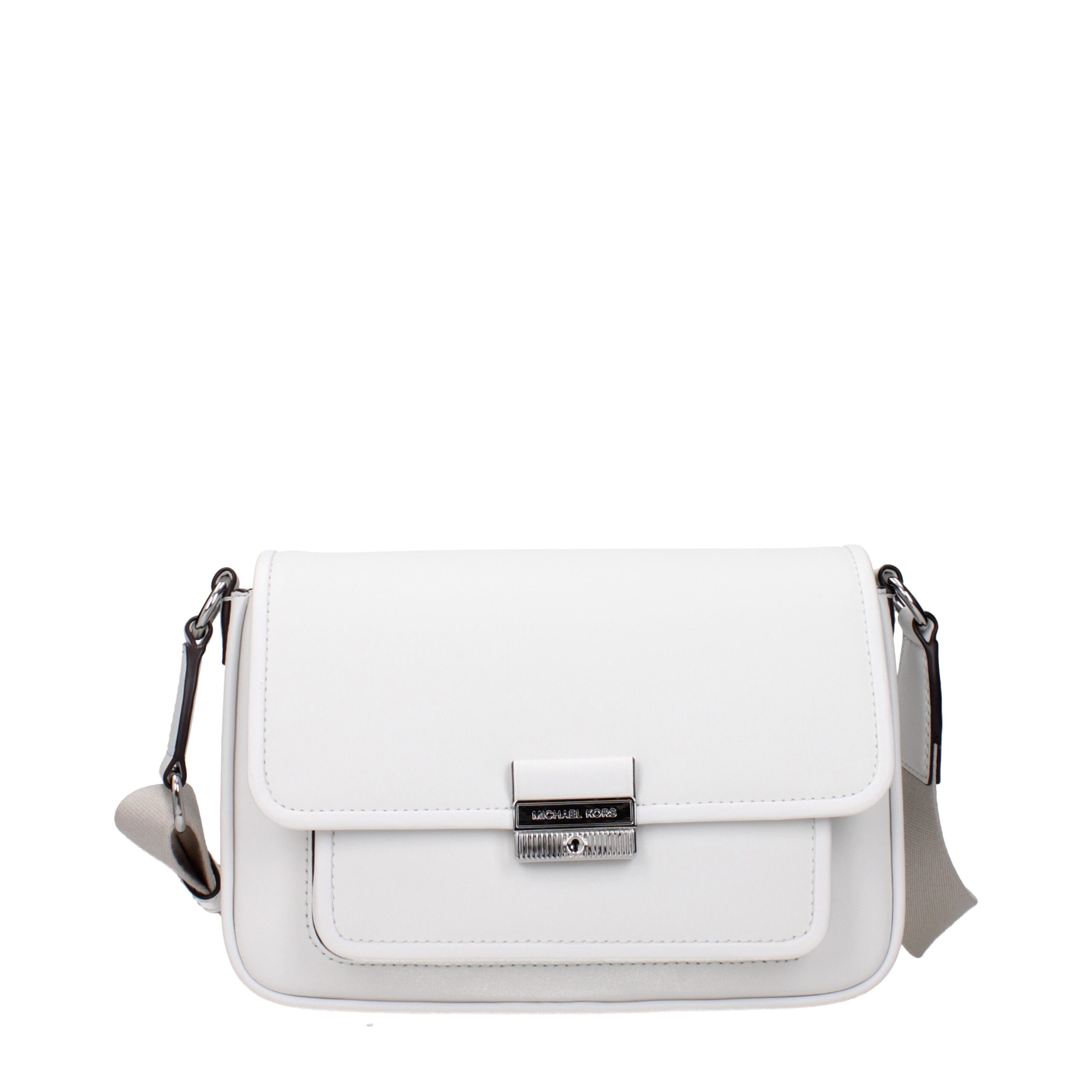 Michael Kors - White Leather Crossbody Bag