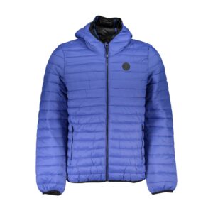 Blue Polyamide Jackets & Coat