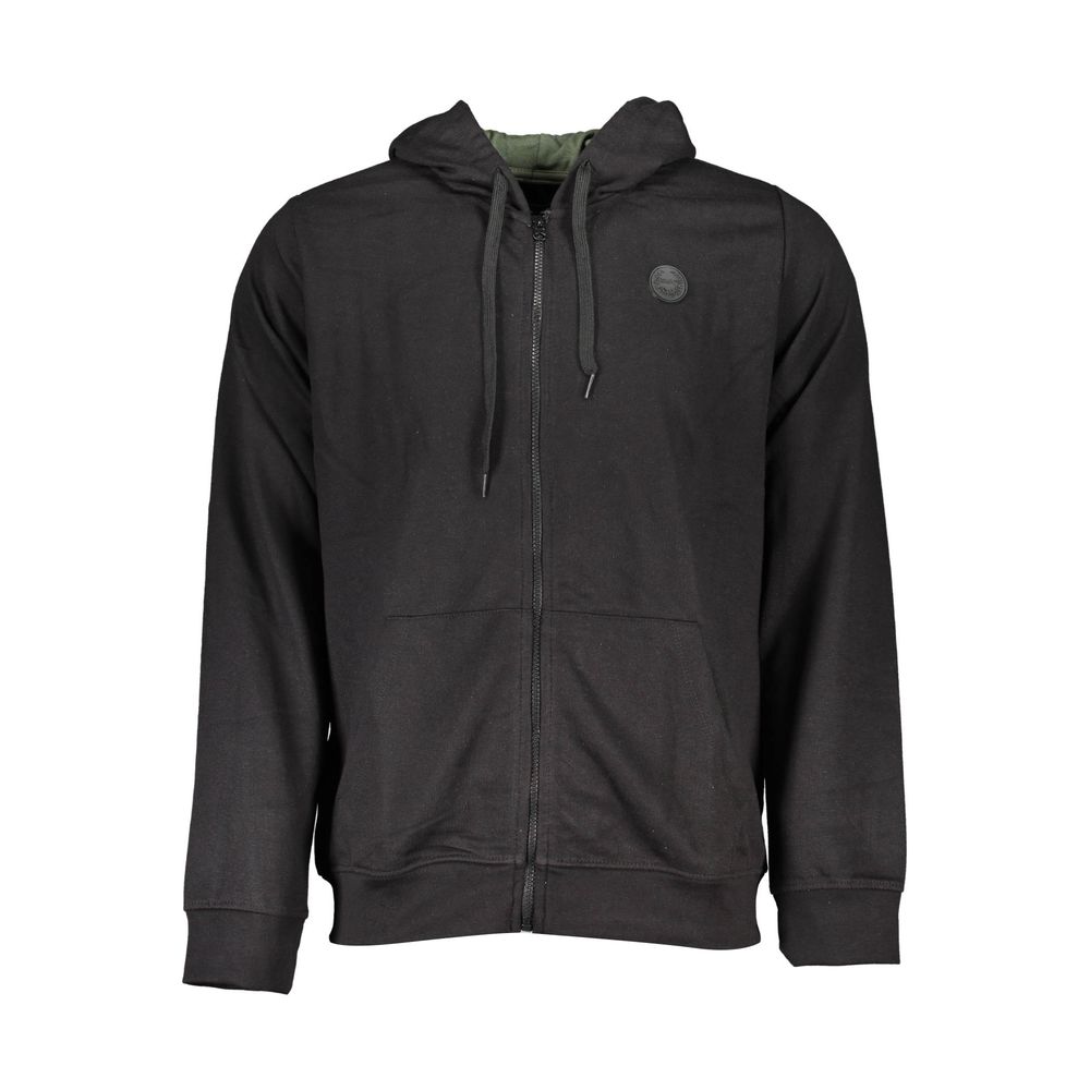 Gianmarco Venturi - Nero Cotton Men Hoodie