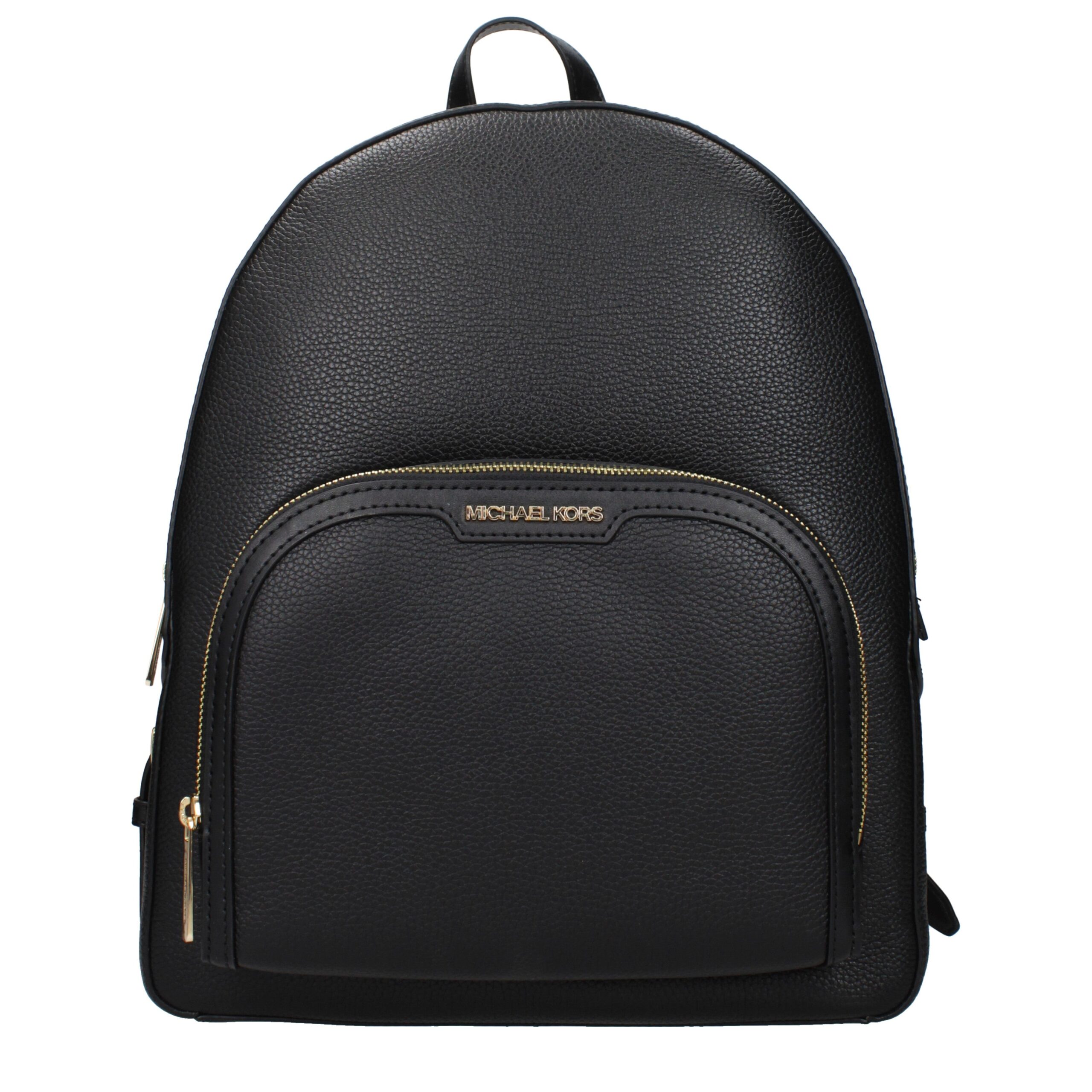 Michael Kors - Black Leather Backpack