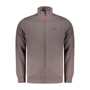 Marrone Cotton Men Sweatshirt