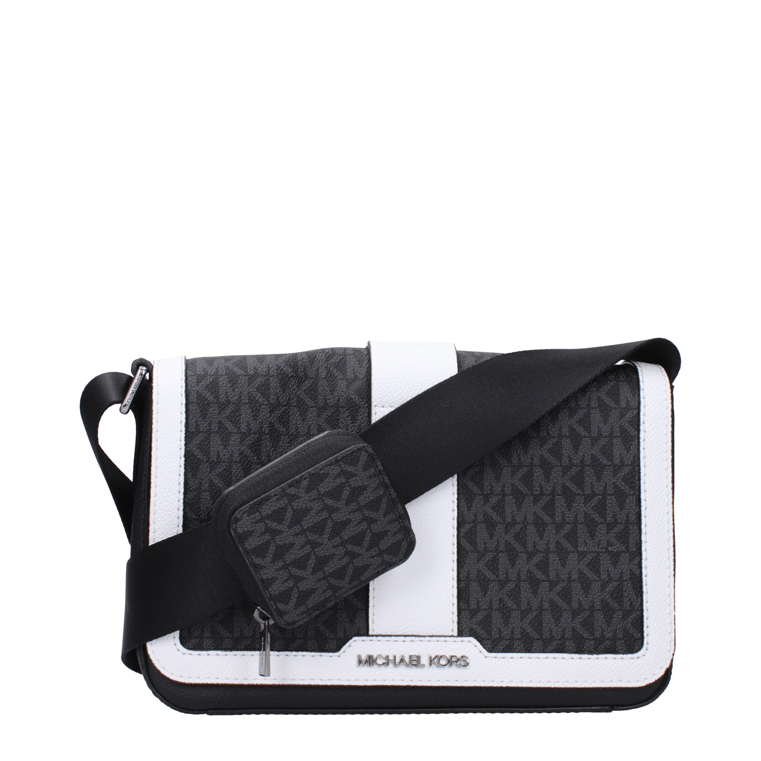 Michael Kors - Black Fabric Crossbody Bag