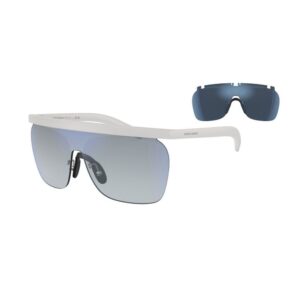 White Acetate Sunglasses