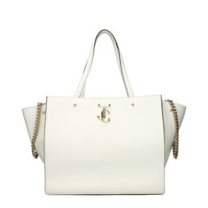 White Leather Shoulder Bag