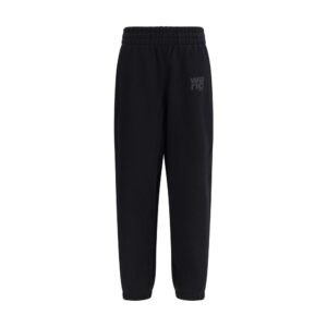 Black Cotton Joggers (Workout Pants)