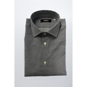 Blue Cotton Men Shirt
