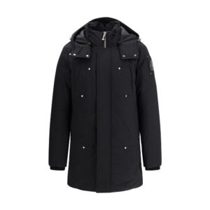 Black Cotton Parka