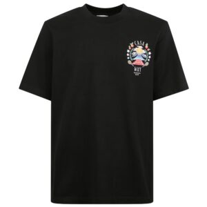 Black Cotton Men's T-Shirt
