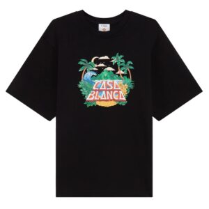 Black Cotton T-Shirt