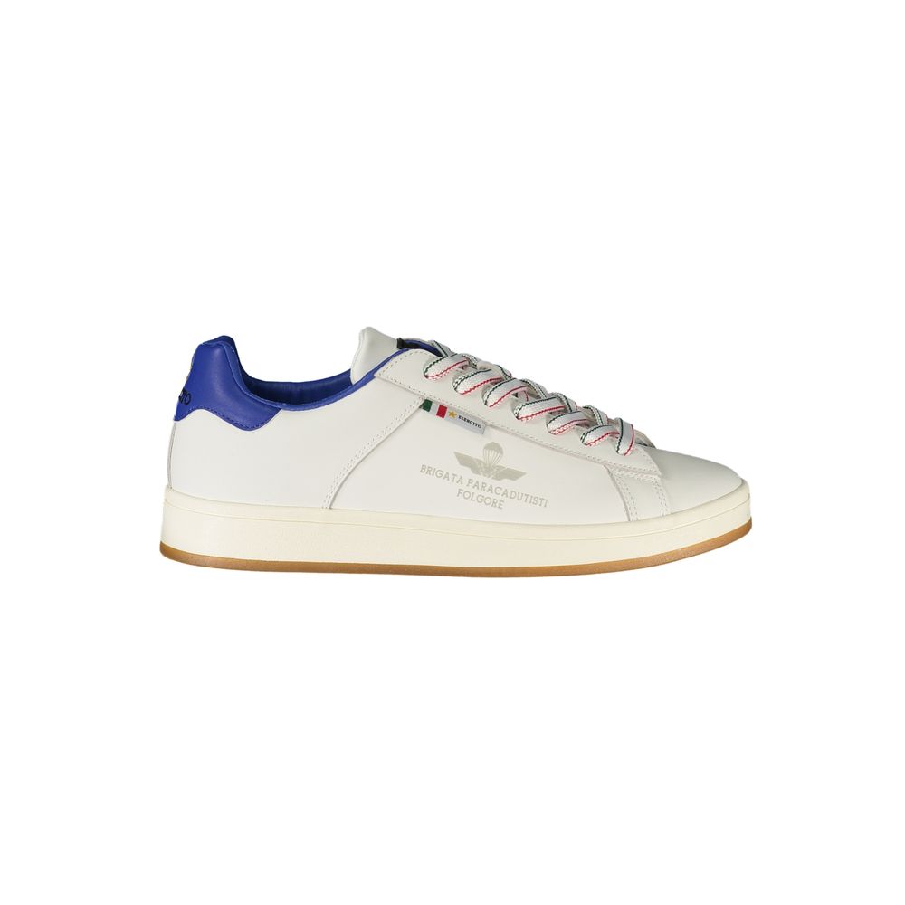 Esercito 1659 - White Leather Men Sneaker